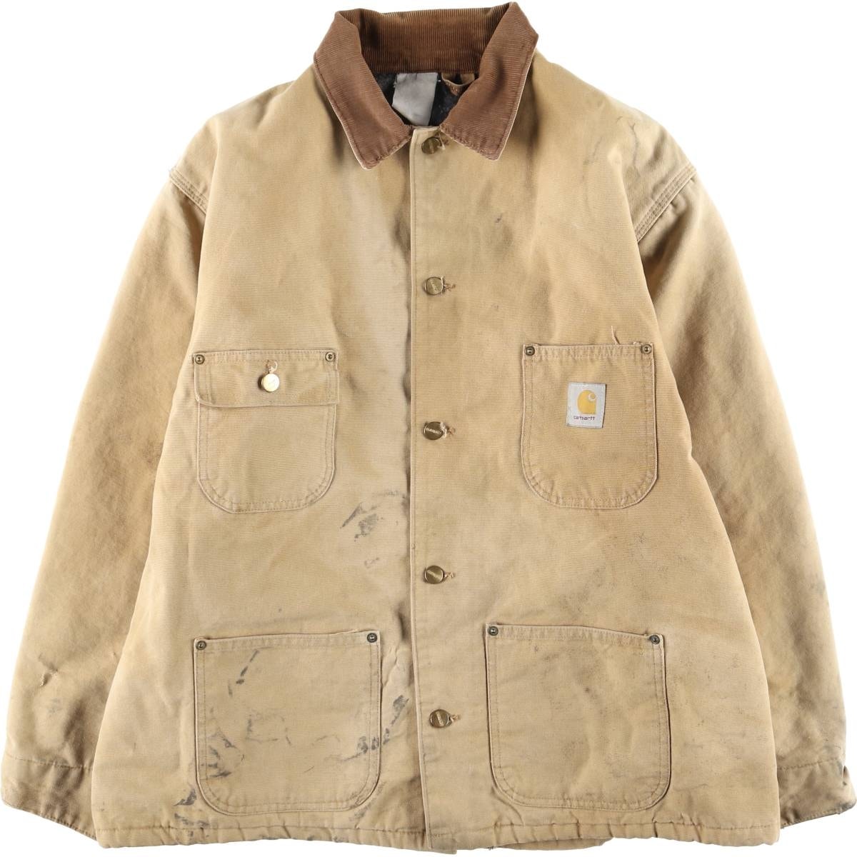 古着 カーハート Carhartt ミシガンチョアコート ダックカバーオール メンズXL相当/eaa614243