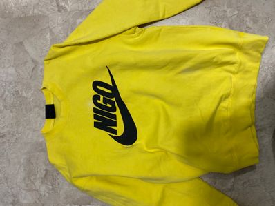 NIGO x Nike NRG Crew Fleece "Yellow"(NIGO)