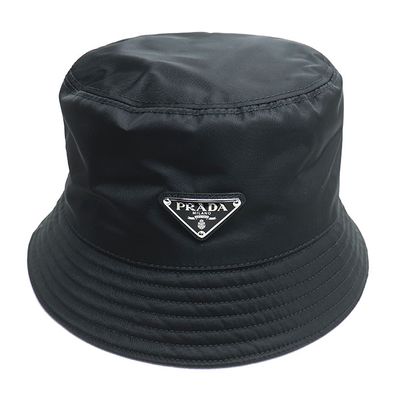 PRADA プラダ Re Nylon ハット バケットハット ブラック 2HC137 2DMI F0002 L ユニセックス【中古】【美品】
