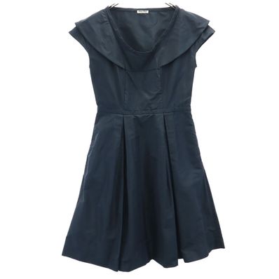 MIUMIU ノースリーブ ミニワンピース