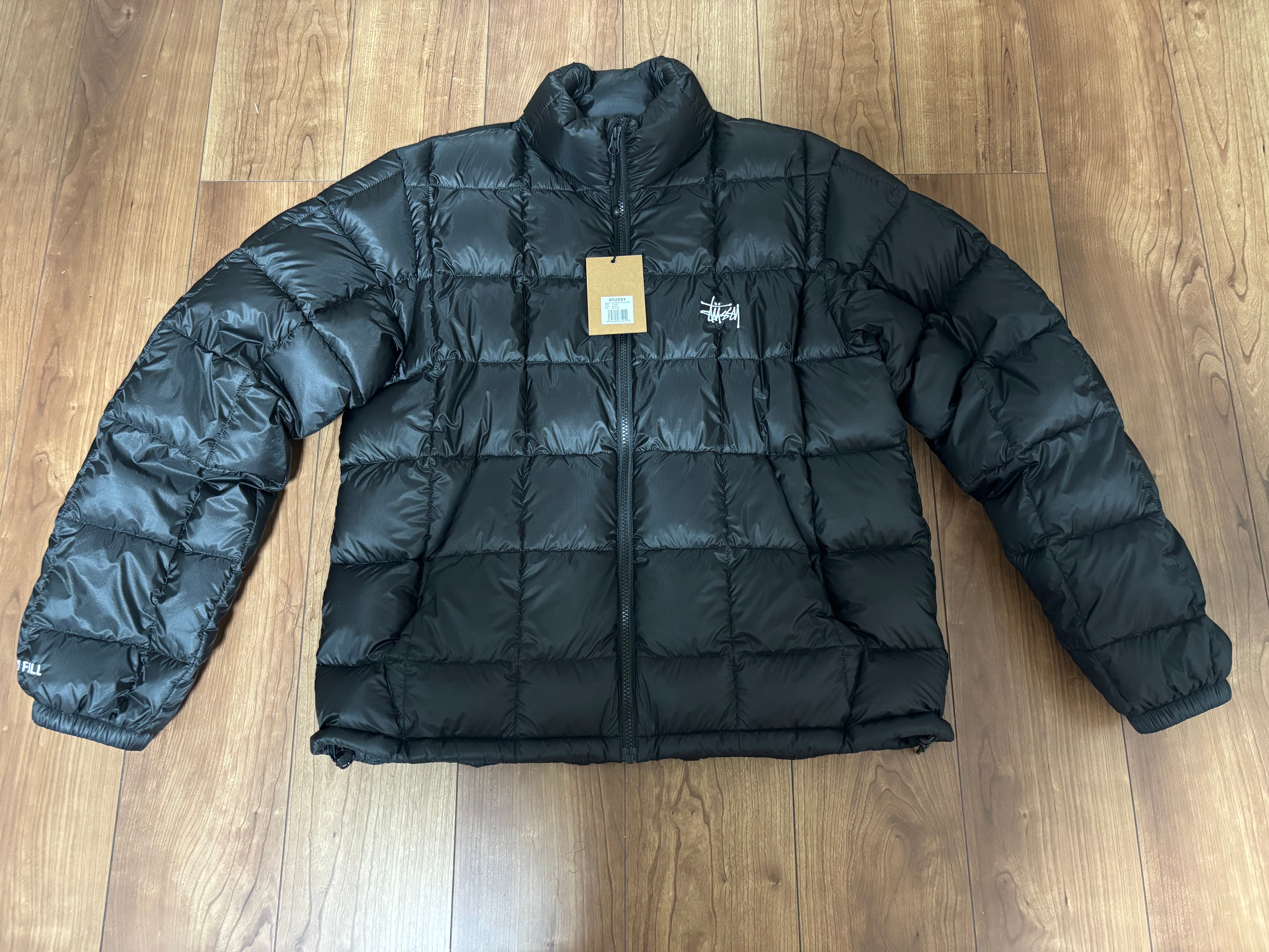 Stussy Midweight Puffer "Black"