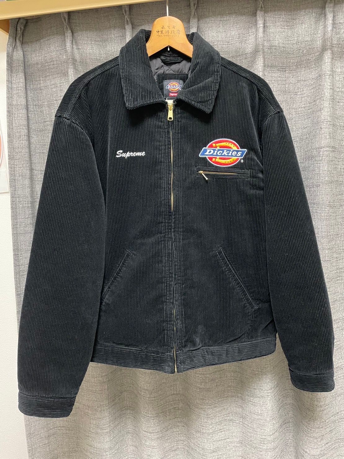 Supreme x Dickies Corduroy Work Jacket "Black"