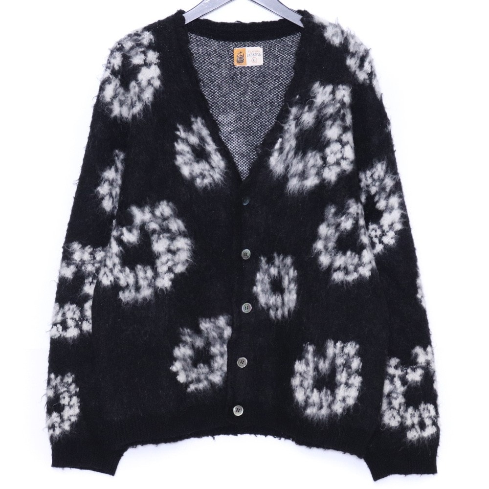 SAINT Mxxxxxx x Denim Tears DT_Mh Cardigan_CT Wreath "Black"