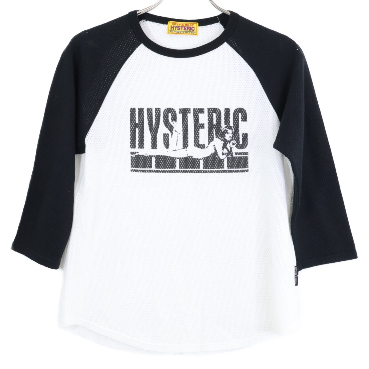 ヒステリックグラマー 01251CL07 HYSTERIC AGENT 七分袖Tシャツ FREE