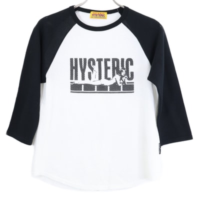ヒステリックグラマー 01251CL07 HYSTERIC AGENT 七分袖Tシャツ FREE