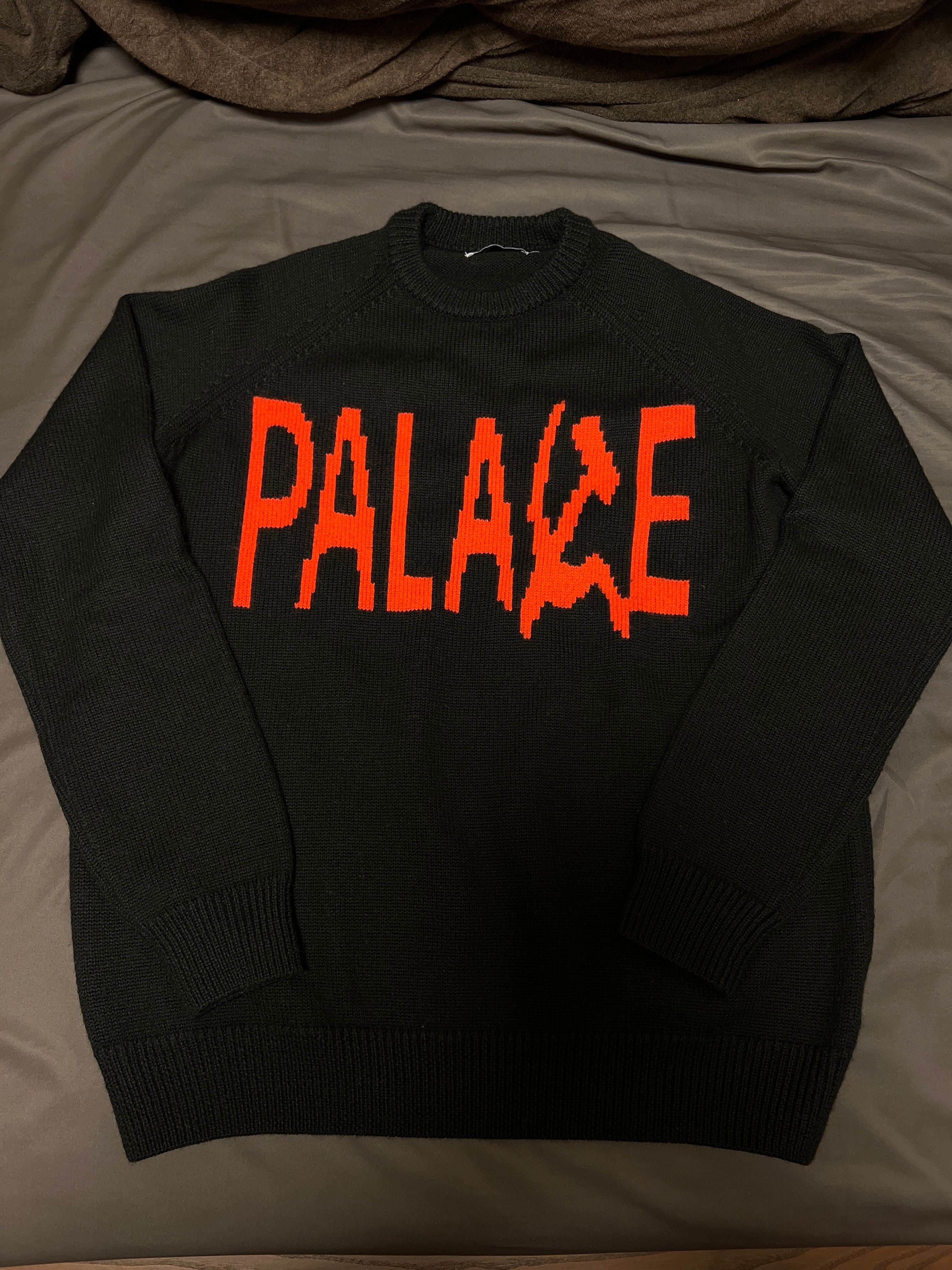 PALACE SOLIDARITY KNIT "Black"
