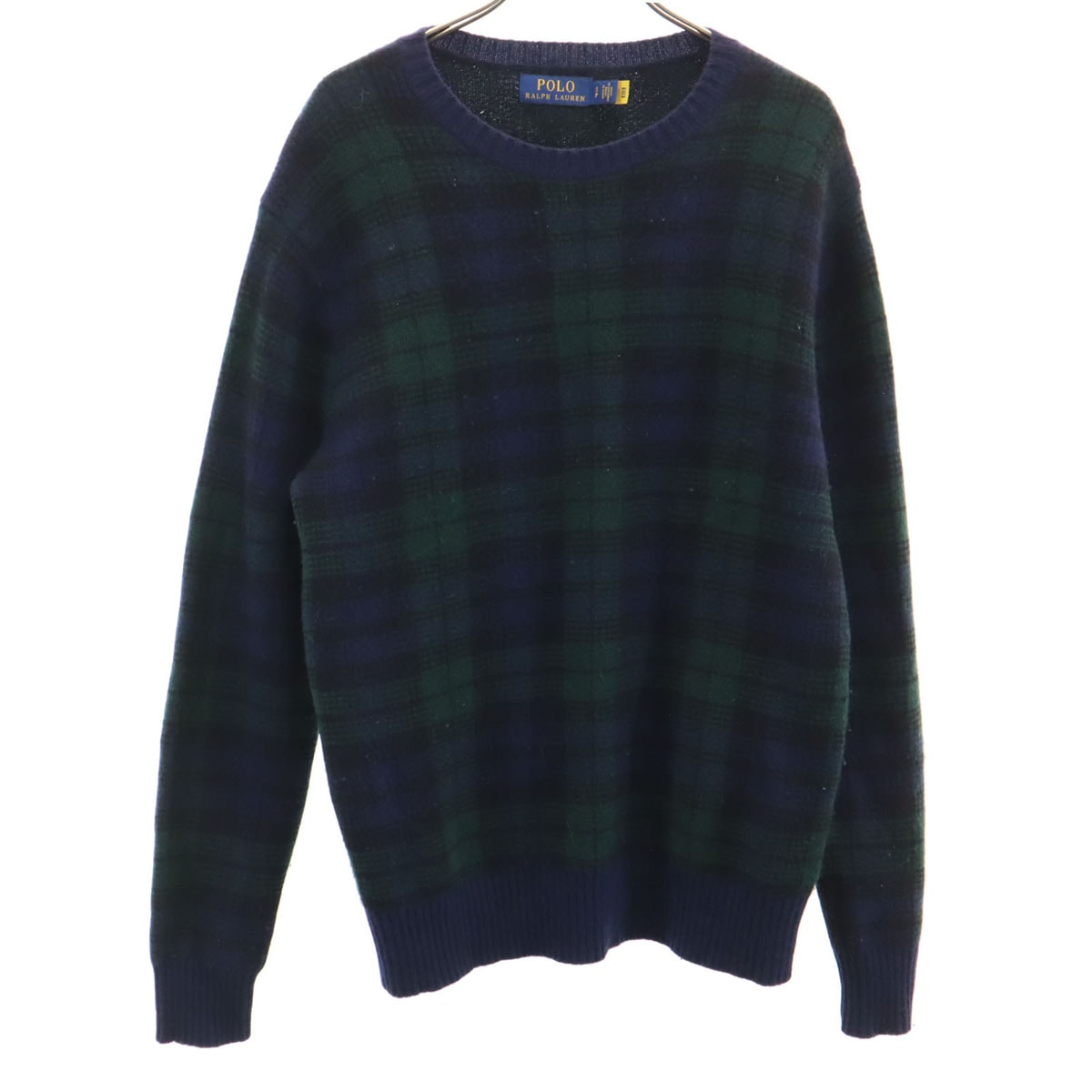 POLO RALPH LAUREN ポロラルフローレン 長袖 ニット S グリーン セーター