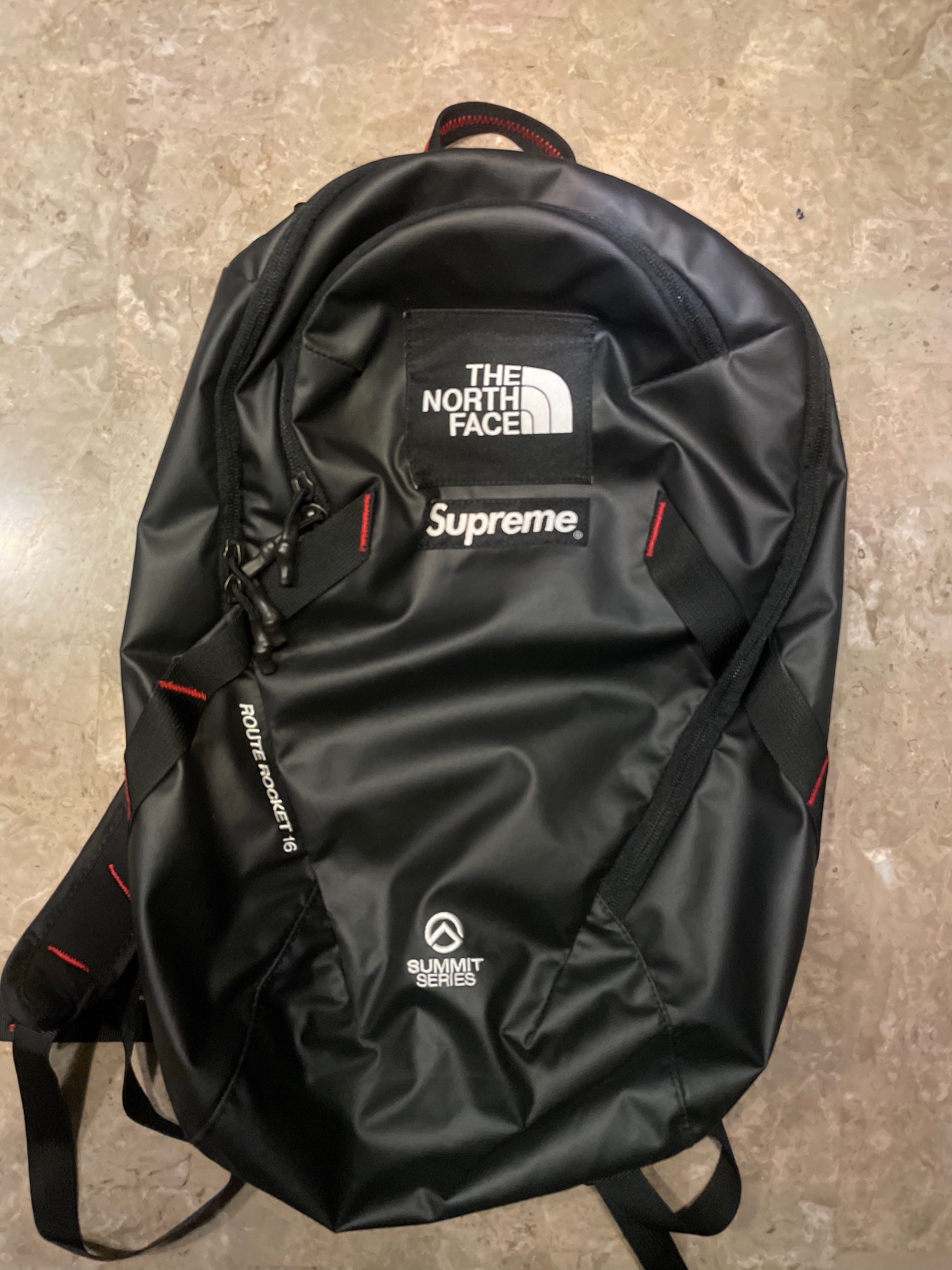 Supreme x The North Face Summit Series Outer Tape Seam Route Rocket Backpack "Black"