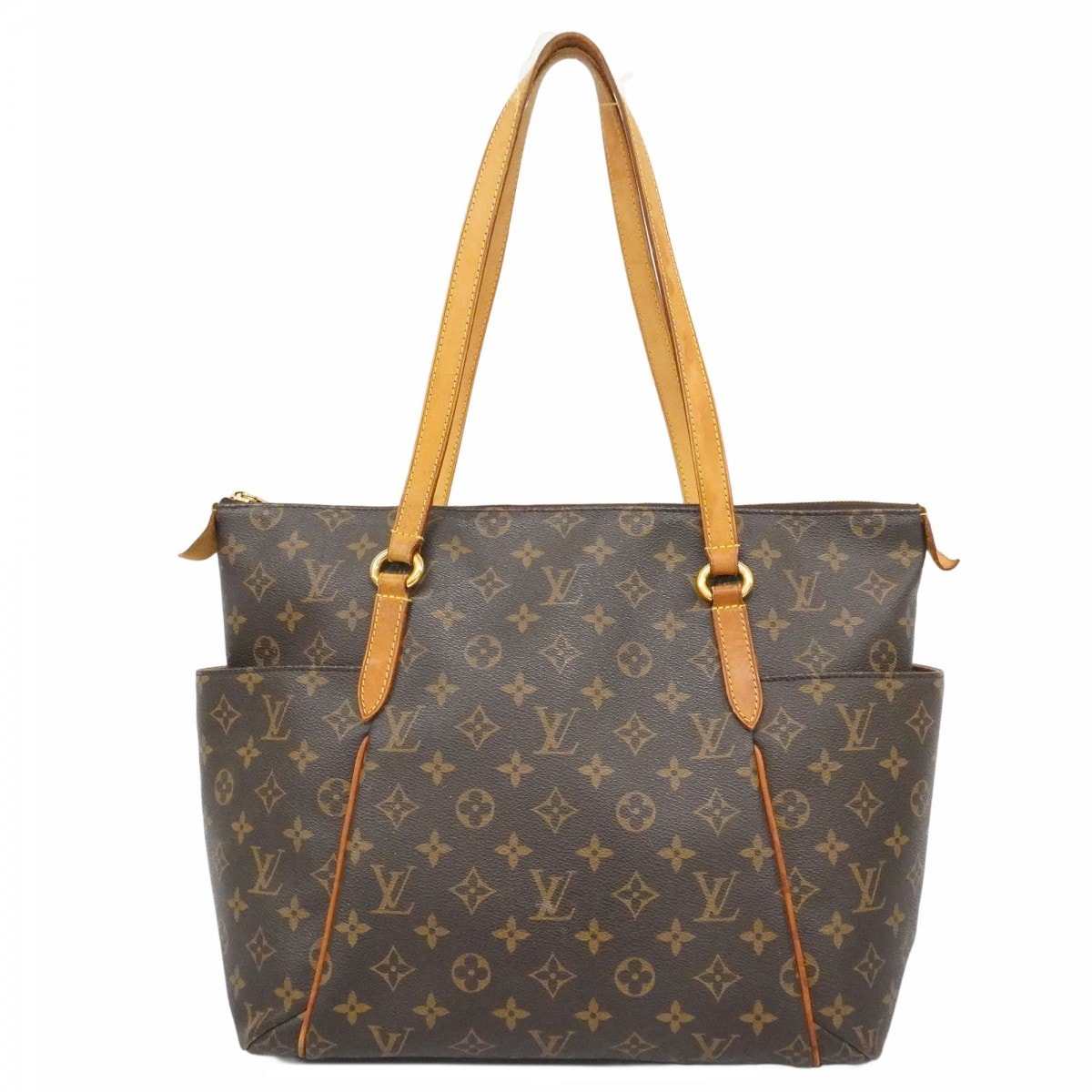 【6da0535】ルイヴィトン トートバッグ モノグラム トータリーMM  M56689  ブラウン【中古】レディース