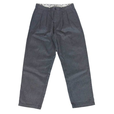 schott ショット 3116037 TC 2タック ワイド ワークパンツ グレー系 L【中古】