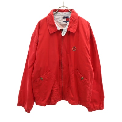 TOMMY HILFIGER トミーヒルフィガー 90s オールド ジャケット L レッド
