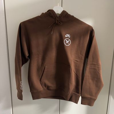 Nike SB x Yuto Horigome Skateboard Fleece Pullover Parka "Brown"