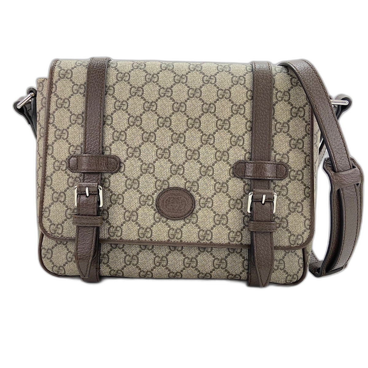 グッチ GUCCI インターロッキングG ショルダーバッグ【中古】