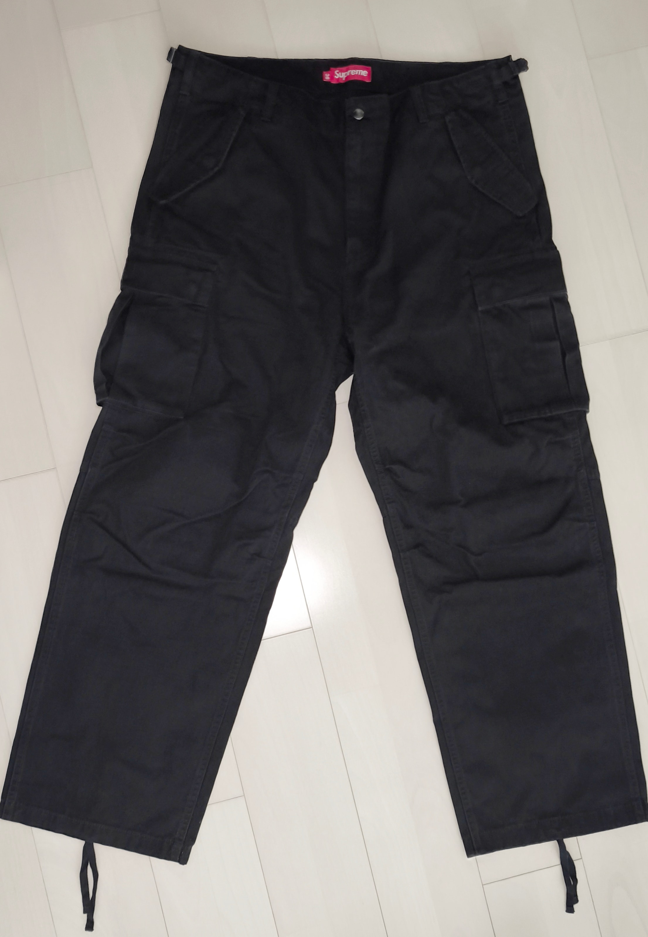 シュプリーム カーゴパンツ "ブラック"