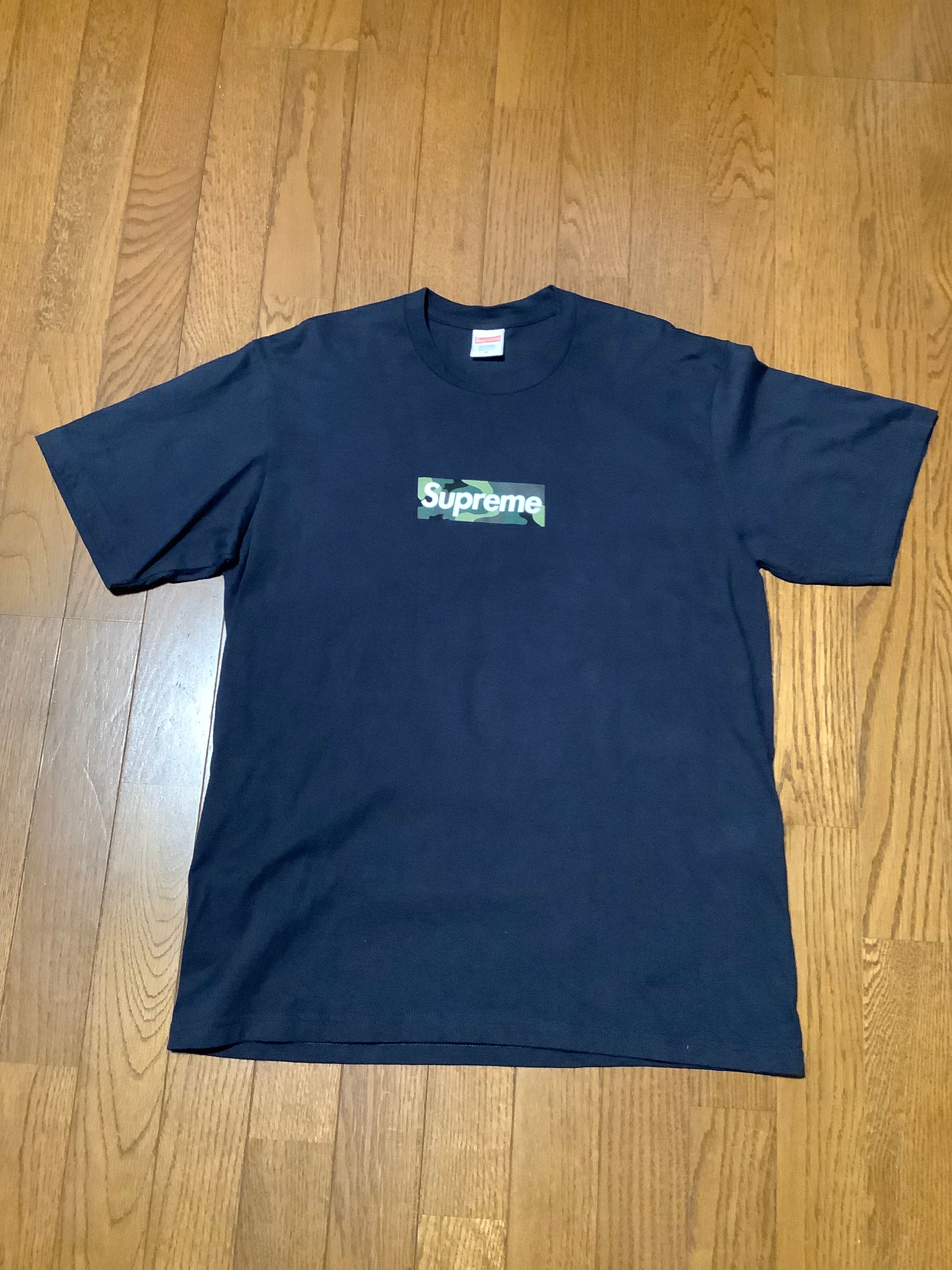 Supreme Box Logo Tee "Navy" (23FW)
