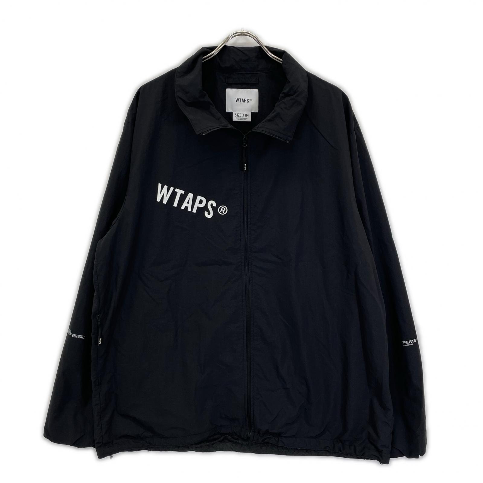 ダブルタップス 26SS 261CWDT-JKM01 ブラック ナイロン トラックジャケット 04