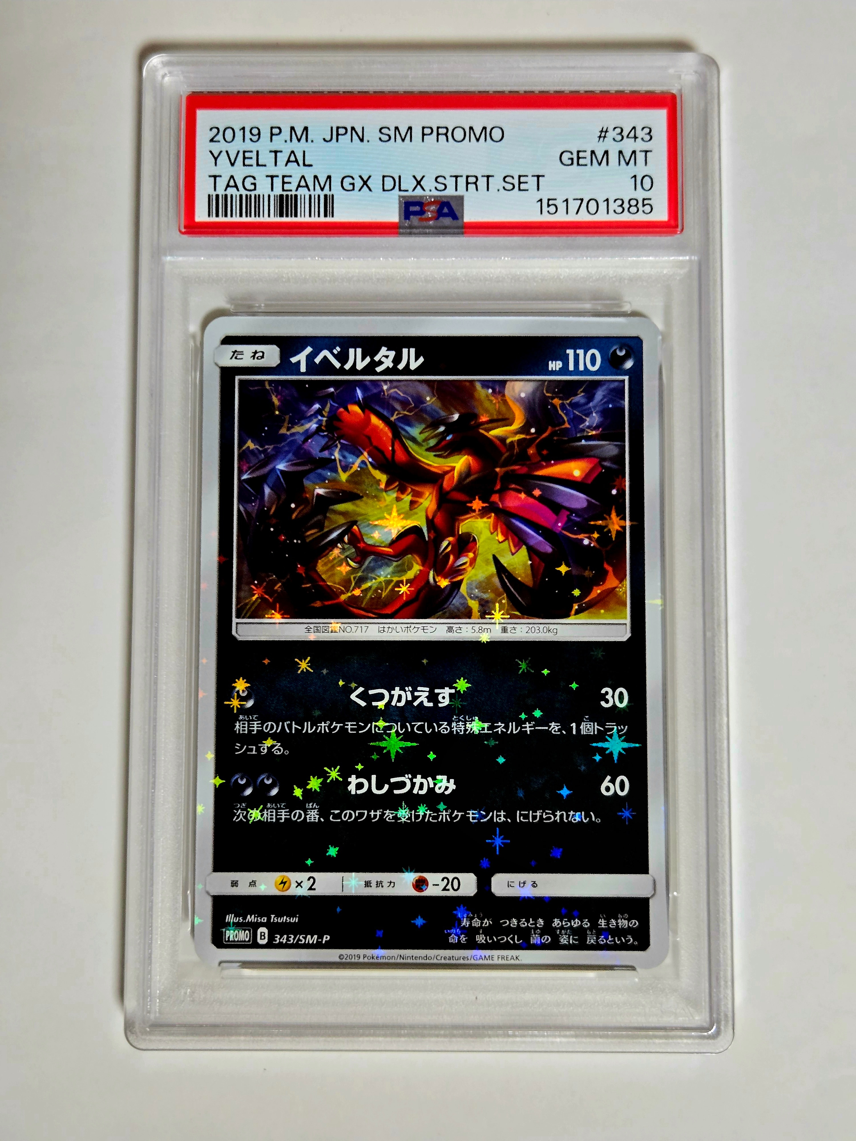 状態A】イベルタル P [SM-P 343](プロモーションカード「TAG TEAM GX