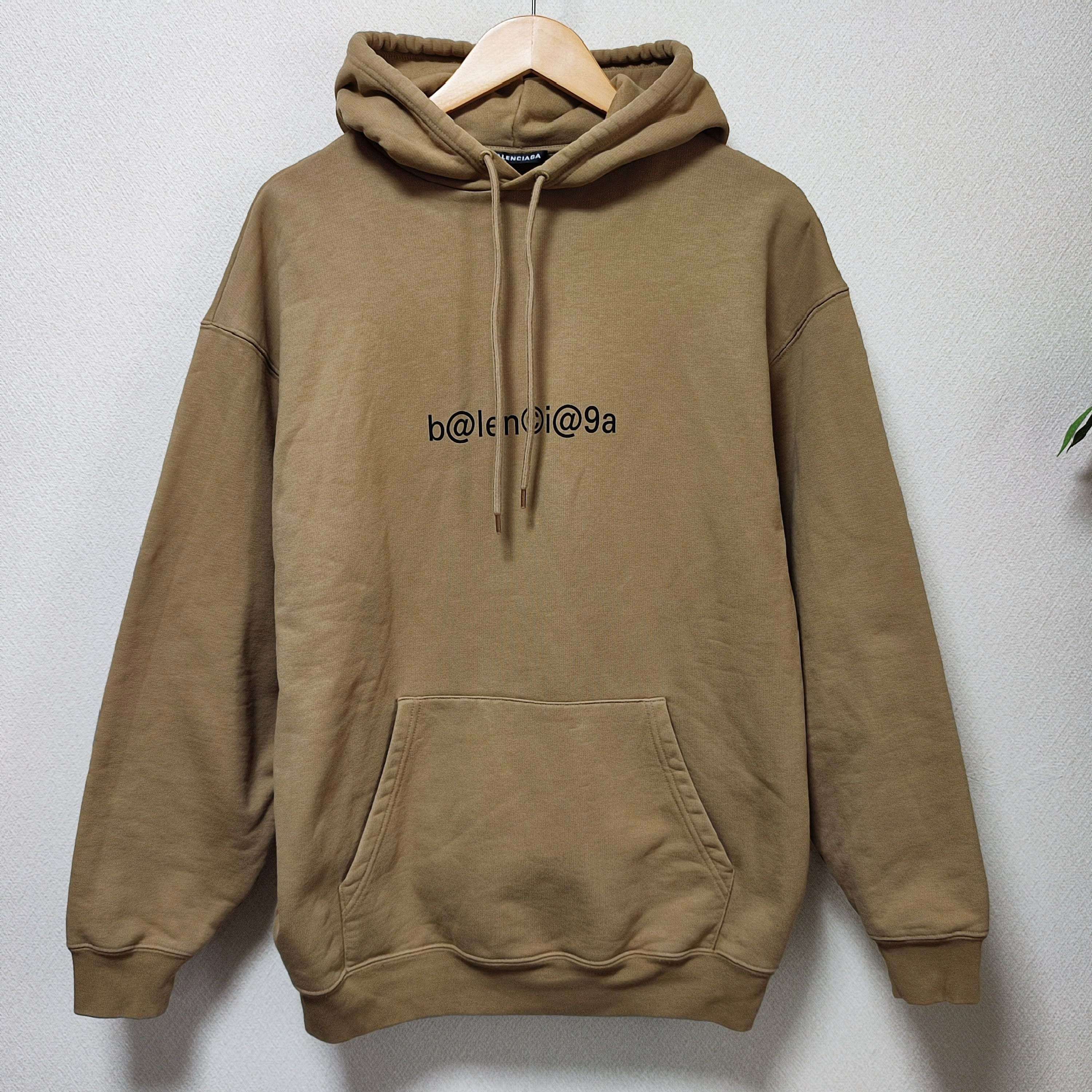  【美品】バレンシアガ シンボリックミディアムフィット フーディー  20AW