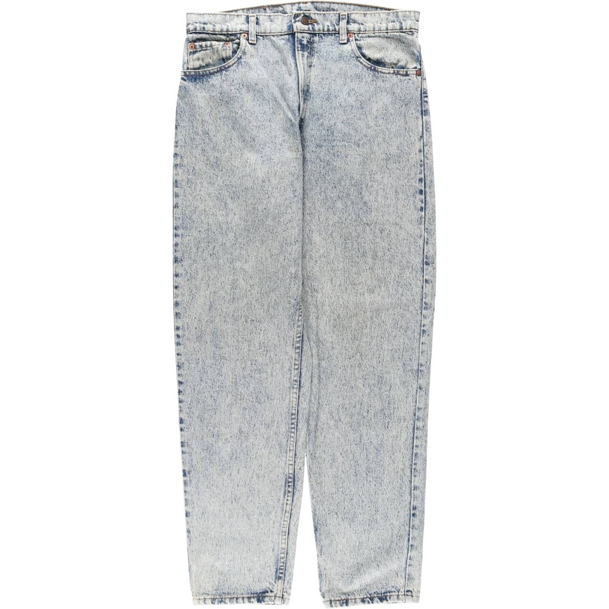 古着 リーバイス Levi's 550-4822 ケミカルウォッシュ テーパードデニムパンツ USA製 メンズw34相当/eaa649082