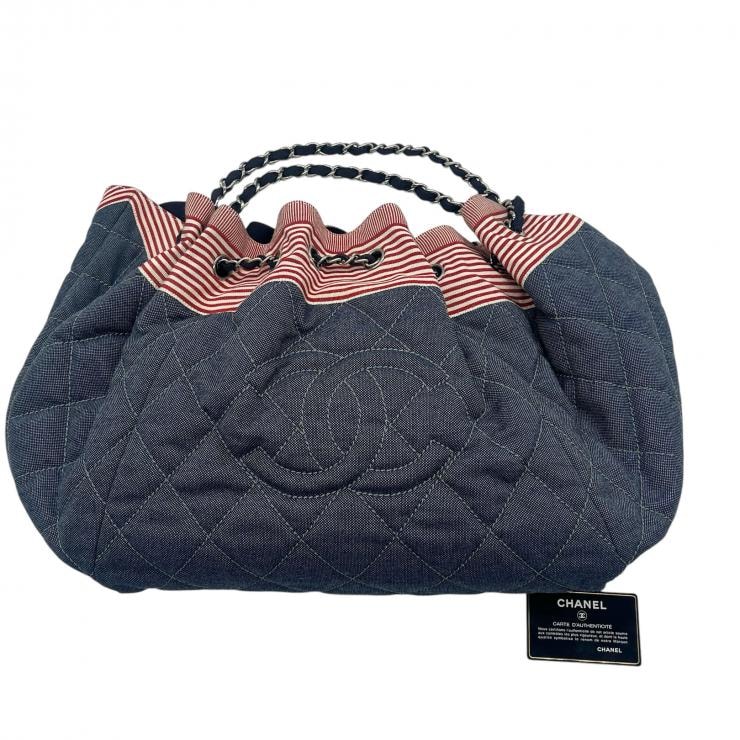 CHANEL シャネル ショルダーバッグ  デニム ココマーク ココカバス  トートバッグ シルバー金具 13番台 ★美品★ ★ギャラ付★