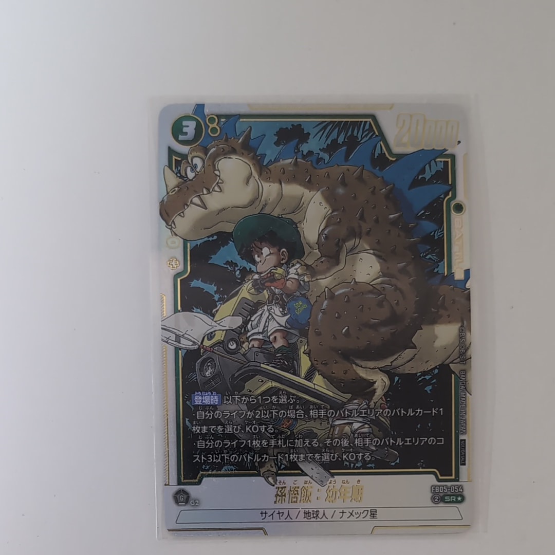 PSA10】孫悟飯：幼年期 SR☆ [FB05-054](フュージョンワールド