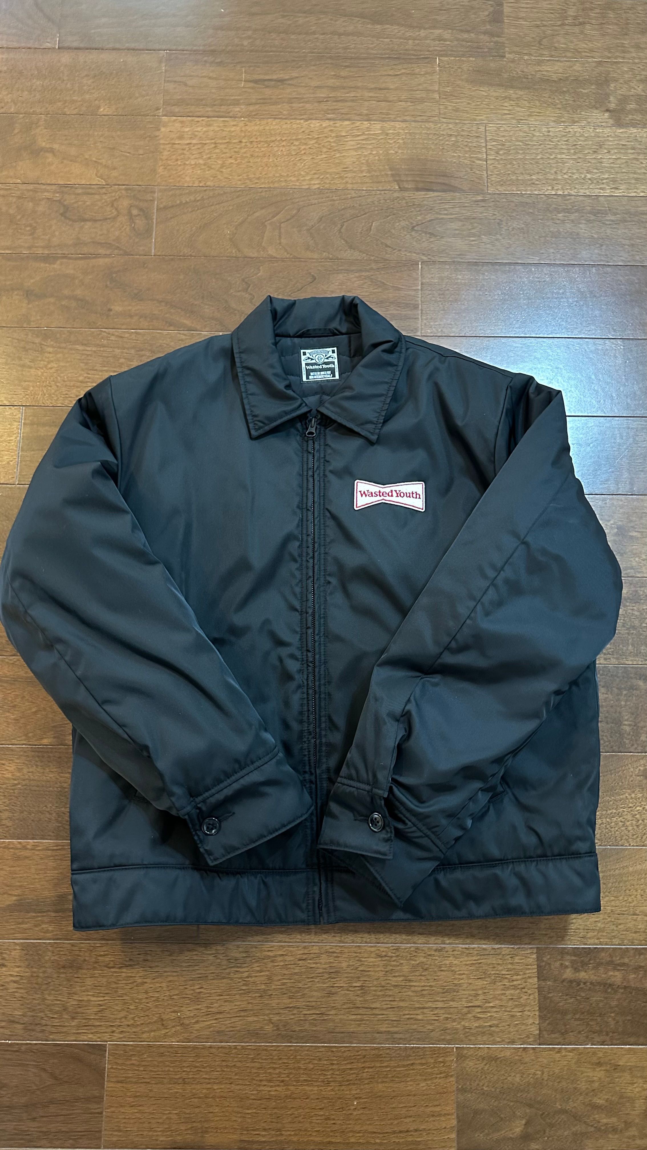 Wasted Youth Quilt Work Jacket "Black" / VERDY