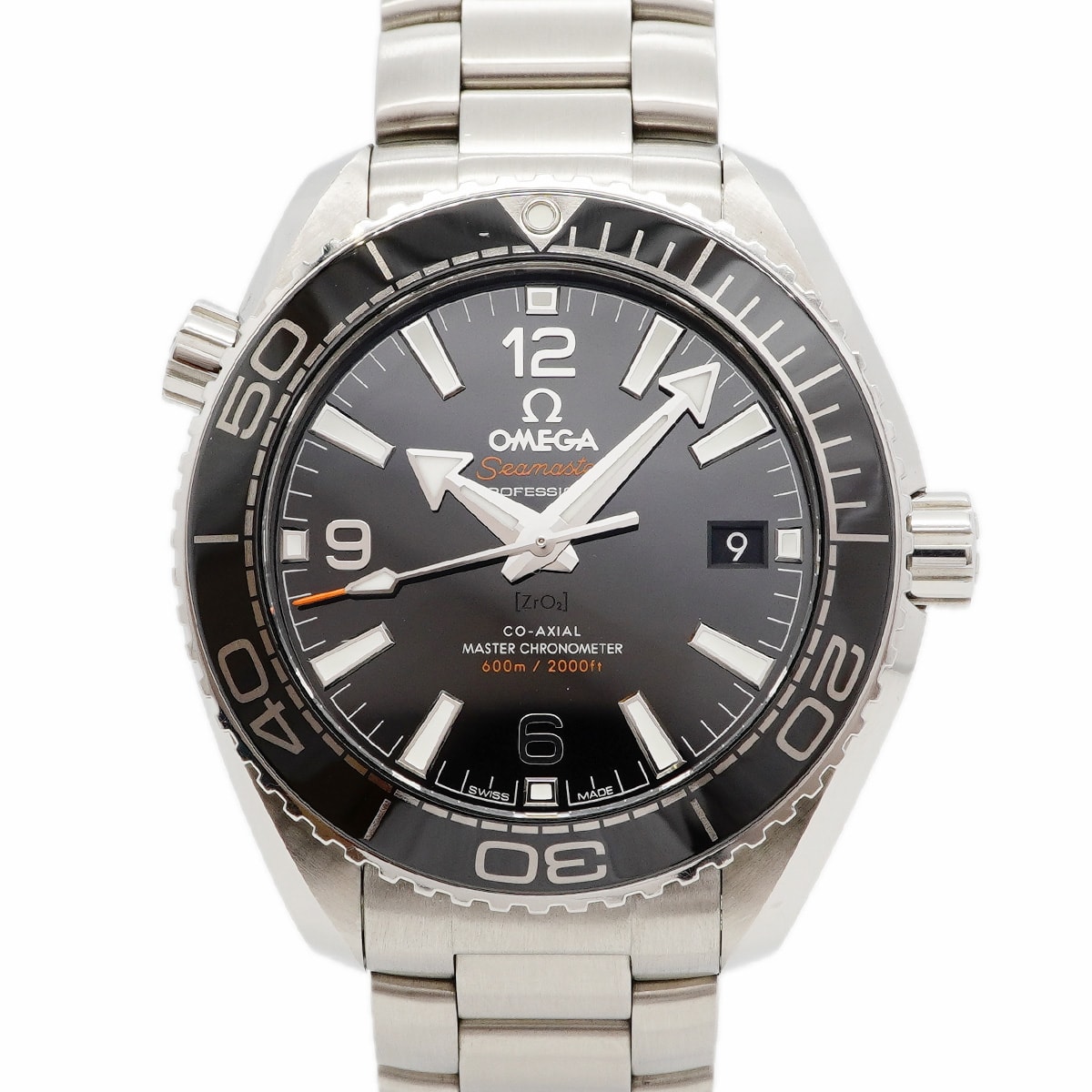 ★SALE【6wec0234】オメガ シーマスター プラネットオーシャン 215.30.40.20.01.001 黒文字盤【中古】腕時計 メンズ