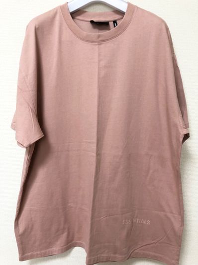 FEAR OF GOD ESSENTIALS 3M Logo Boxy T-Shirt "Pink"