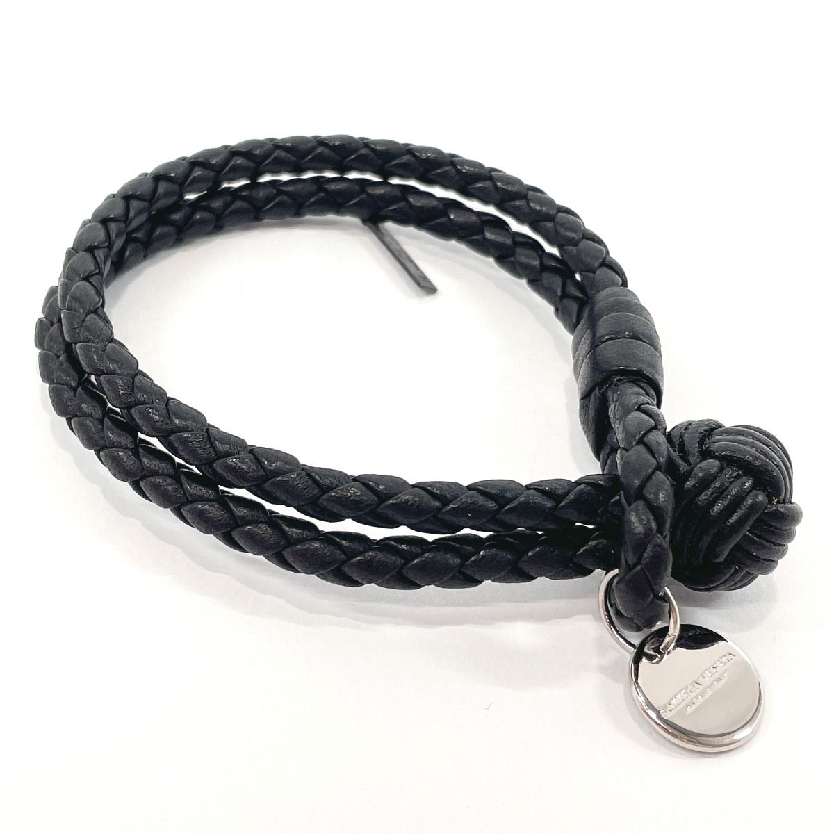 ボッテガヴェネタ ブレスレット イントレチャート   ブラック
