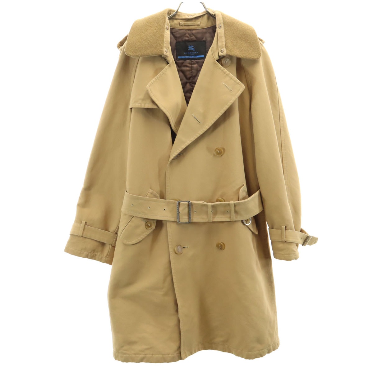 BURBERRY LONDON BLUE LABEL バーバリー ロンドン ブルーレーベル トレンチコート M ベージュ 三陽商会 中綿