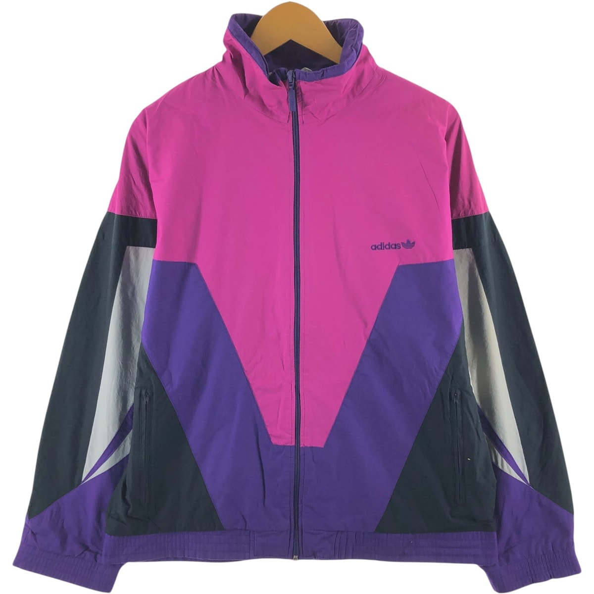 古着 80年代 アディダス adidas コットンジャケット メンズM相当 ヴィンテージ/eaa520937