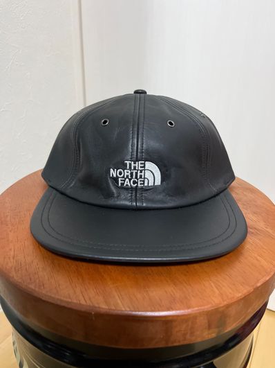 Supreme x The North Face Leather 6-Panel Hat "Black"