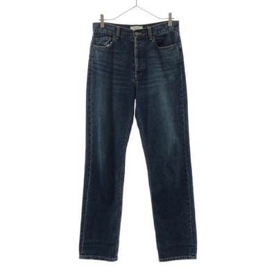 Mila Owen DENIM ミラオーウェンデニム 09WFP154085 刺繍 ストレートデニムパンツ 1 ボタンフライ