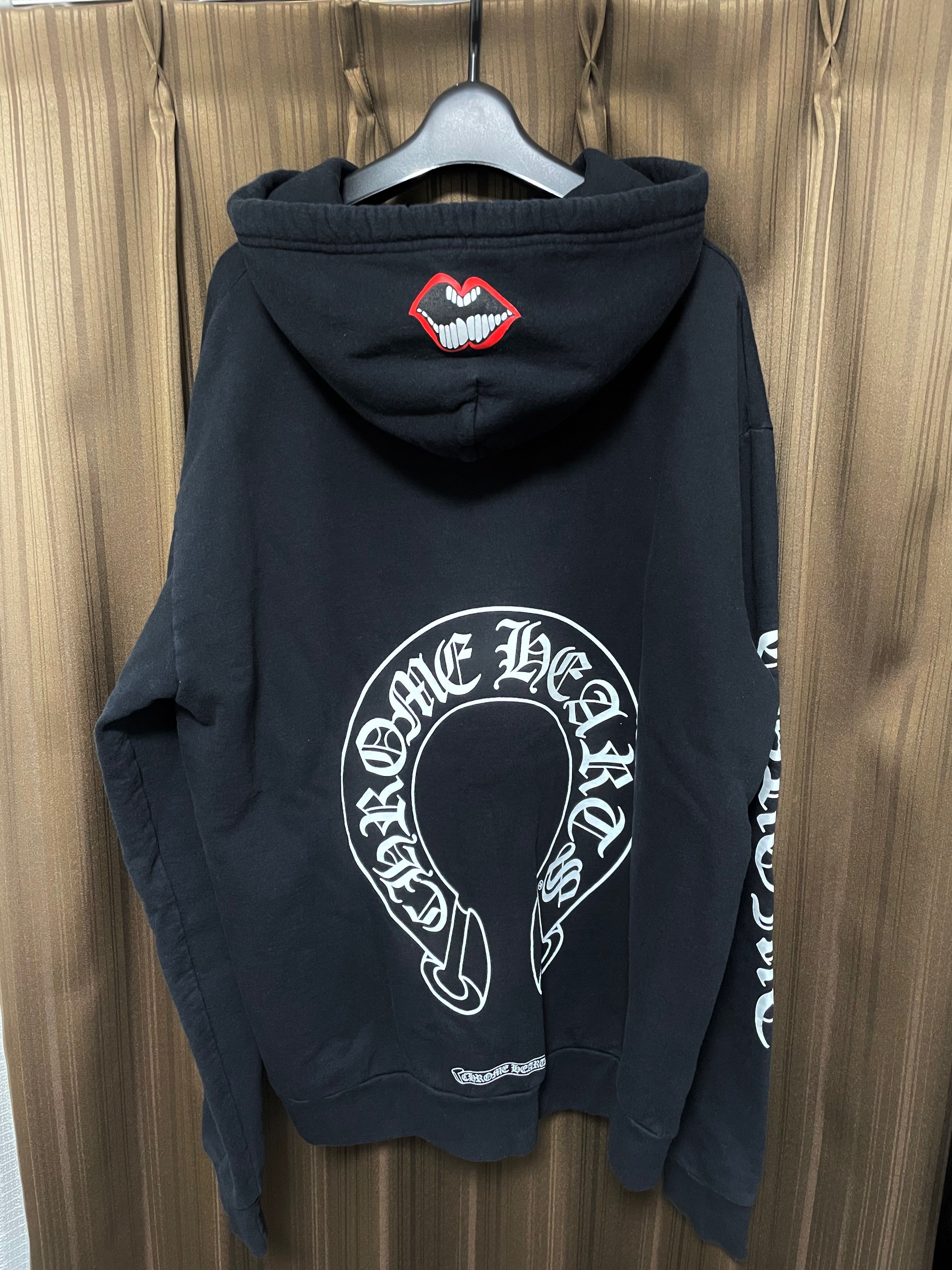 Chrome Hearts Matty Boy Chomper Horseshoe Hoodie "Black"