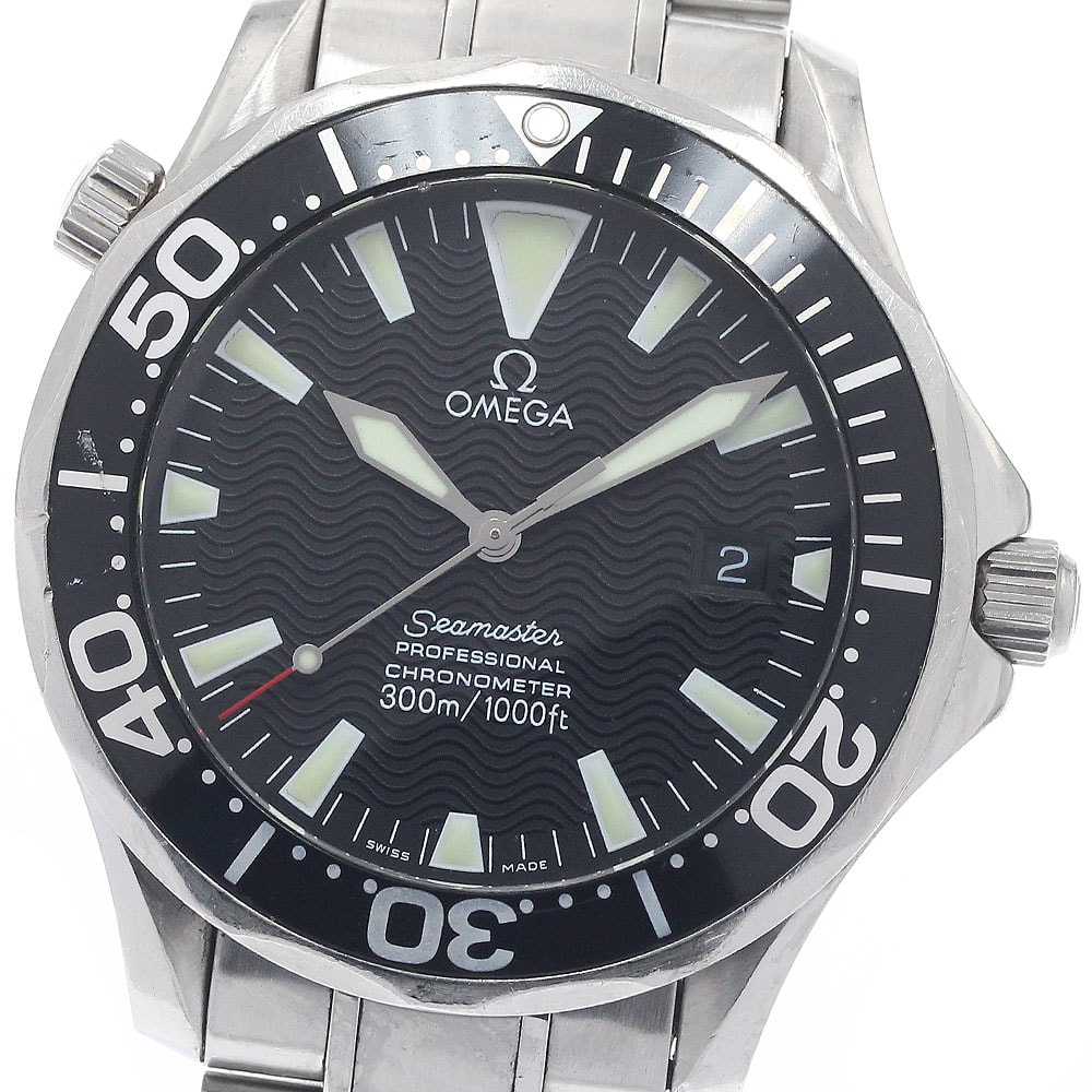 オメガ シーマスター300 デイト 2254.50 メンズ 【中古】