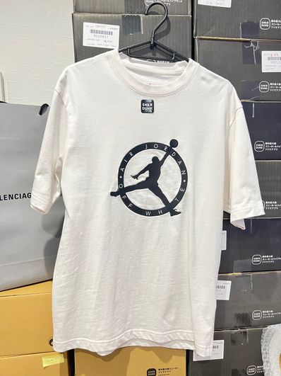 Air Jordan Off-WhiteTM️ Short Sleeve T-shrit "Gray"