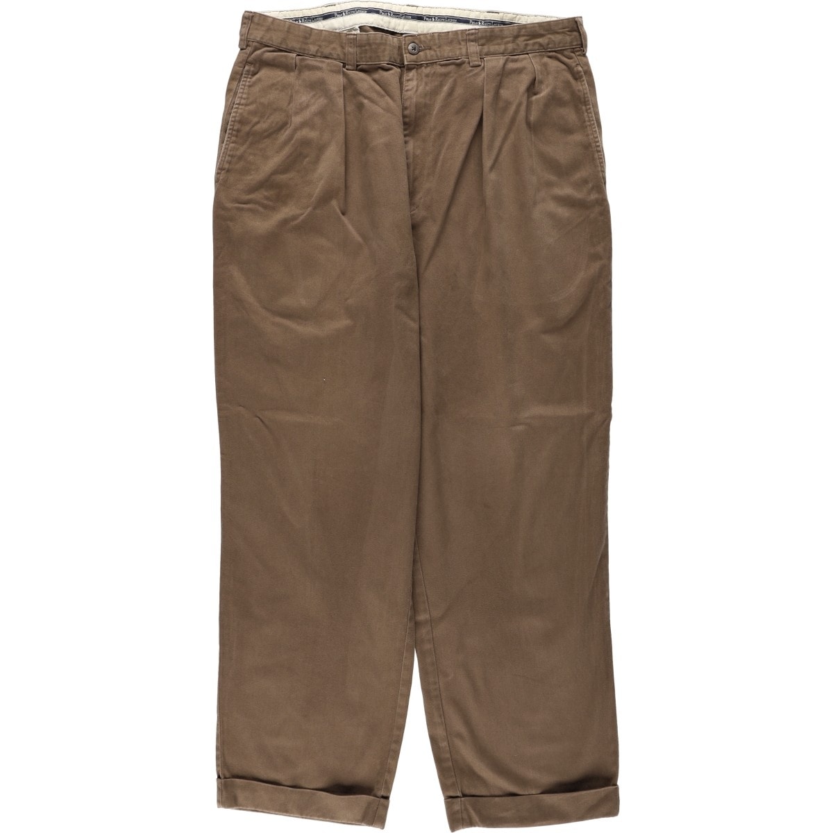 古着 ラルフローレン Ralph Lauren POLO RALPH LAUREN ANDREW PANT ツータック チノパンツ メンズw37相当/eaa682554