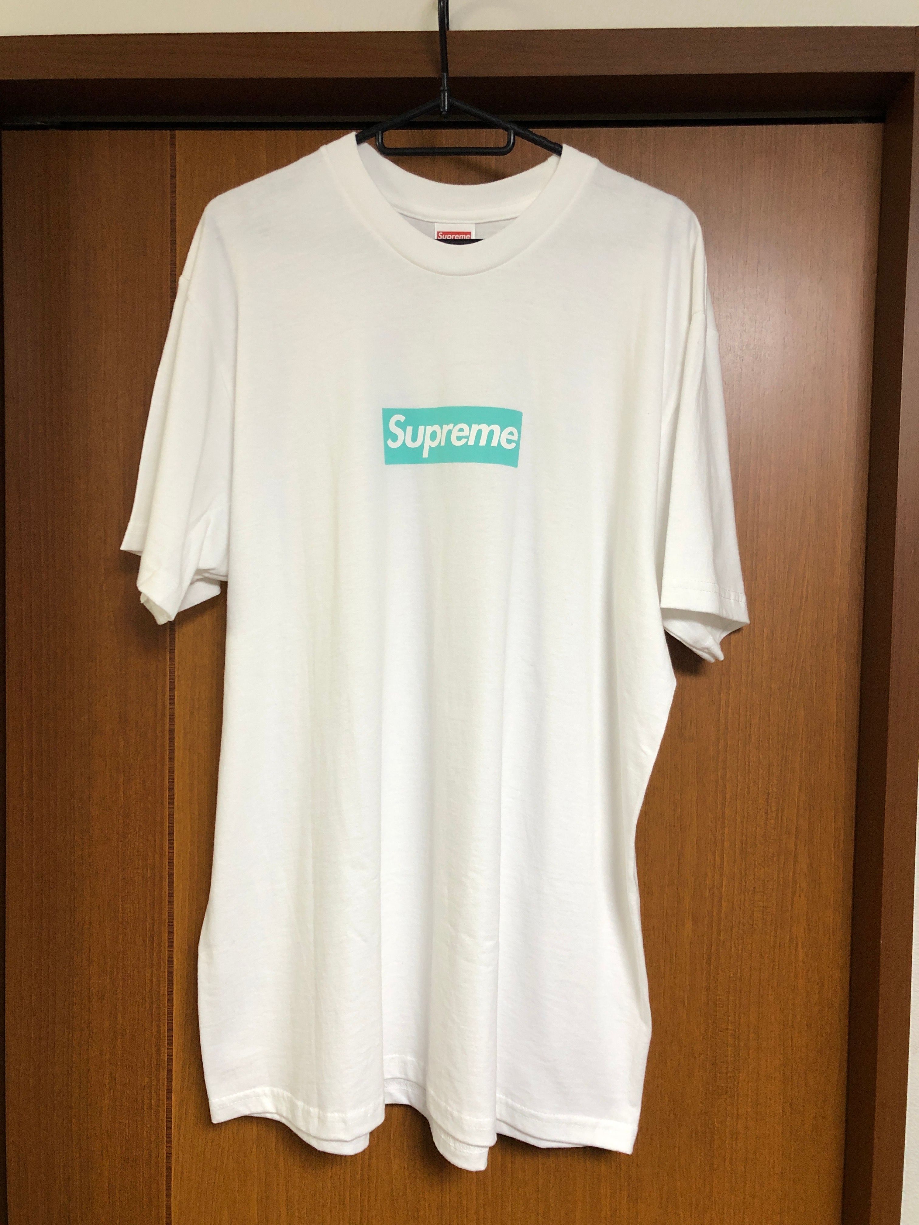 Supreme / Tiffany & Co. Box Logo Tee "White"