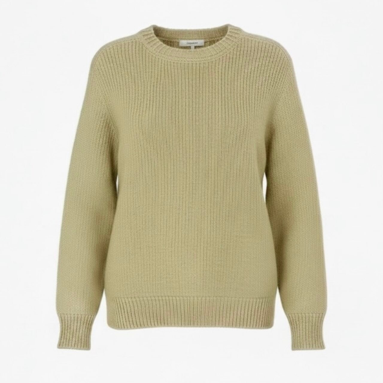 Maison Margiela メゾン マルジェラ オーバーサイズ ブラッシュドセーター ローゲージニット イエロー リネン セーター A3-00219 【中古】