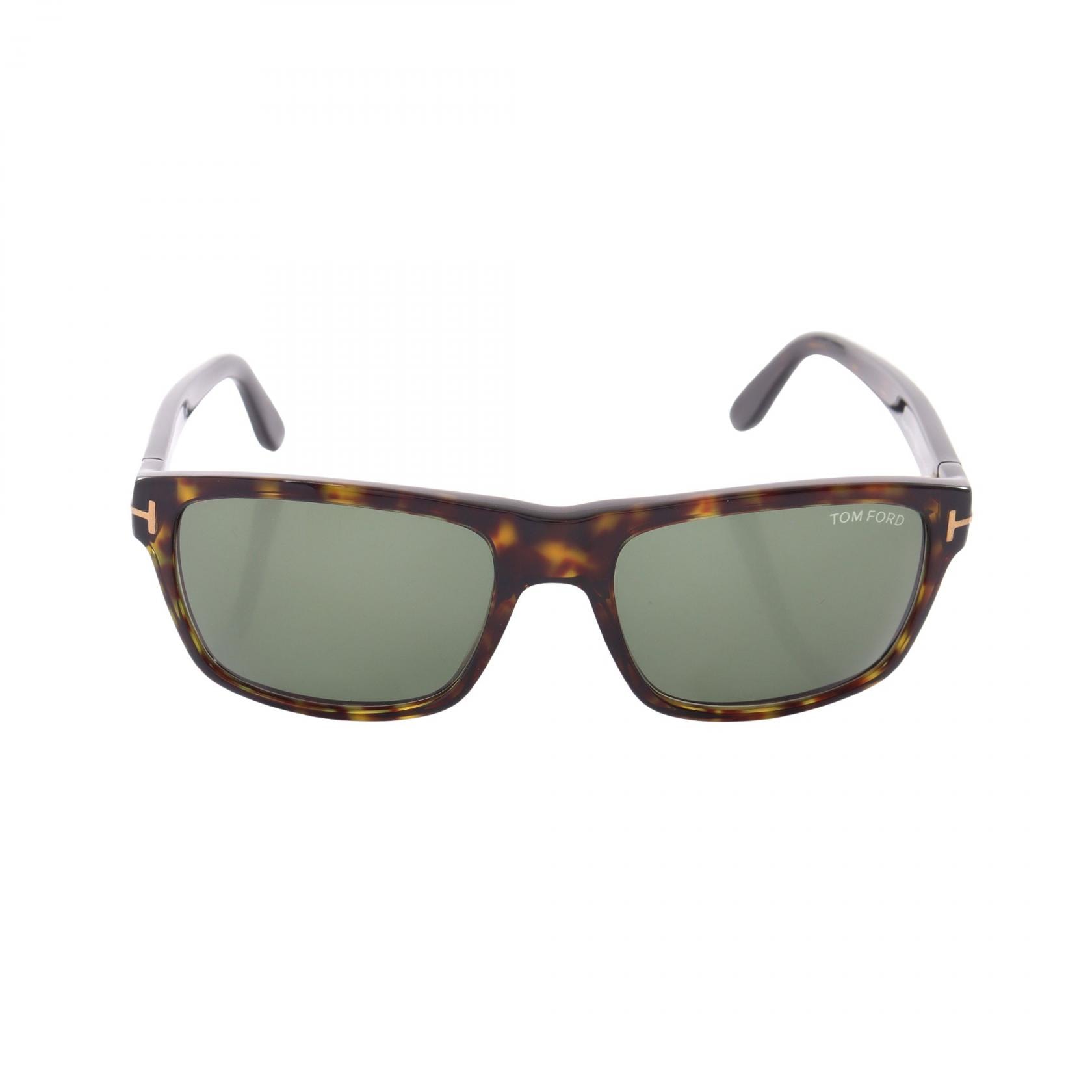 トムフォード TOM FORD August オーガスト サングラス 衣料品 プラスチック メンズ レディース ブラウン系 【中古】
