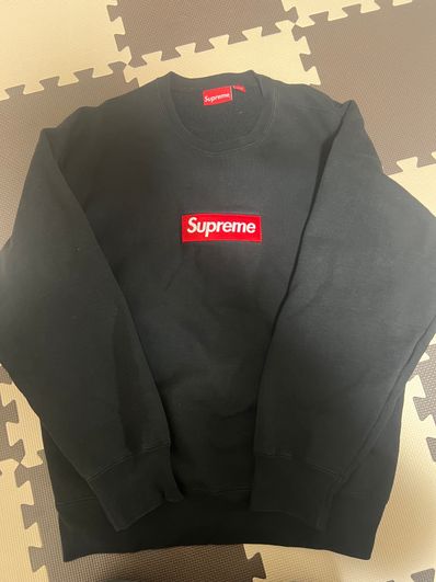 Supreme Box Logo Crewneck "Black" (22FW)