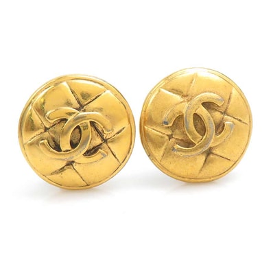 シャネル CHANEL イヤリング メタル ゴールド レディース【中古】 h32120a