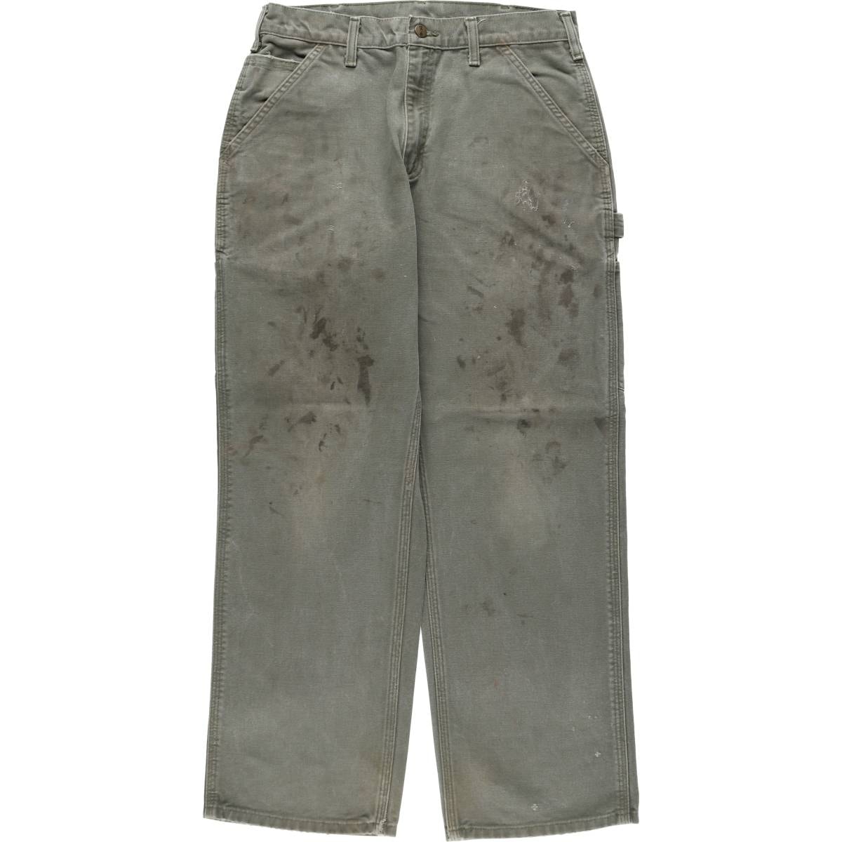 古着 カーハート Carhartt Dungaree Fit ダックペインターパンツ メンズw32相当/eaa639957
