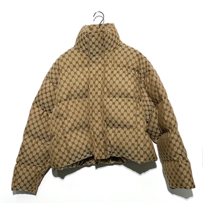 GUCCI x BALENCIAGA The Hacker BB Puffer "Beige"