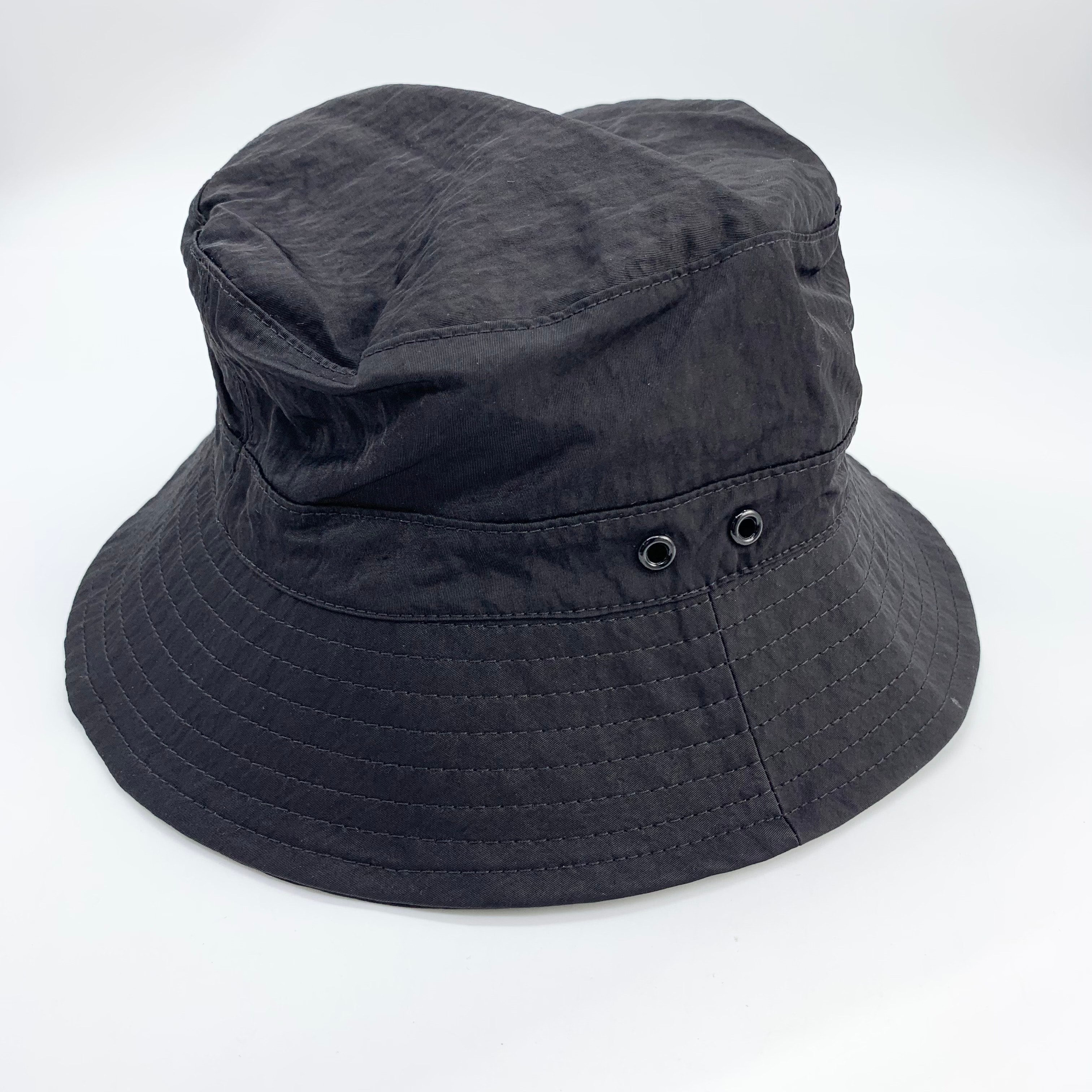 B (目立った傷や汚れなし)】OUR LEGACY Bucket Hat Black Dense Liquid