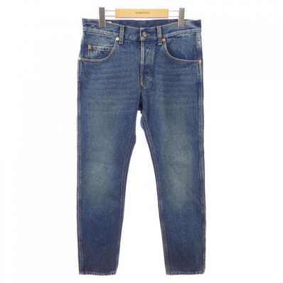 グッチ GUCCI ウォッシュドデニムテーパードパンツ 408637 XDBBQ ジーンズ