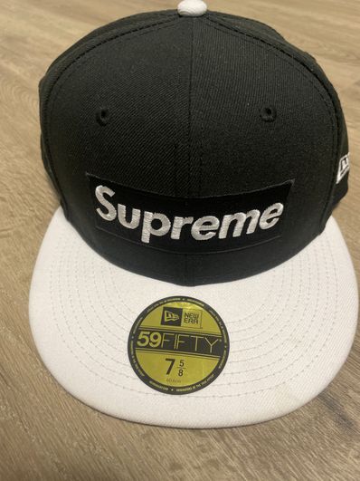 Supreme 2-Tone Box Logo New Era "Black"