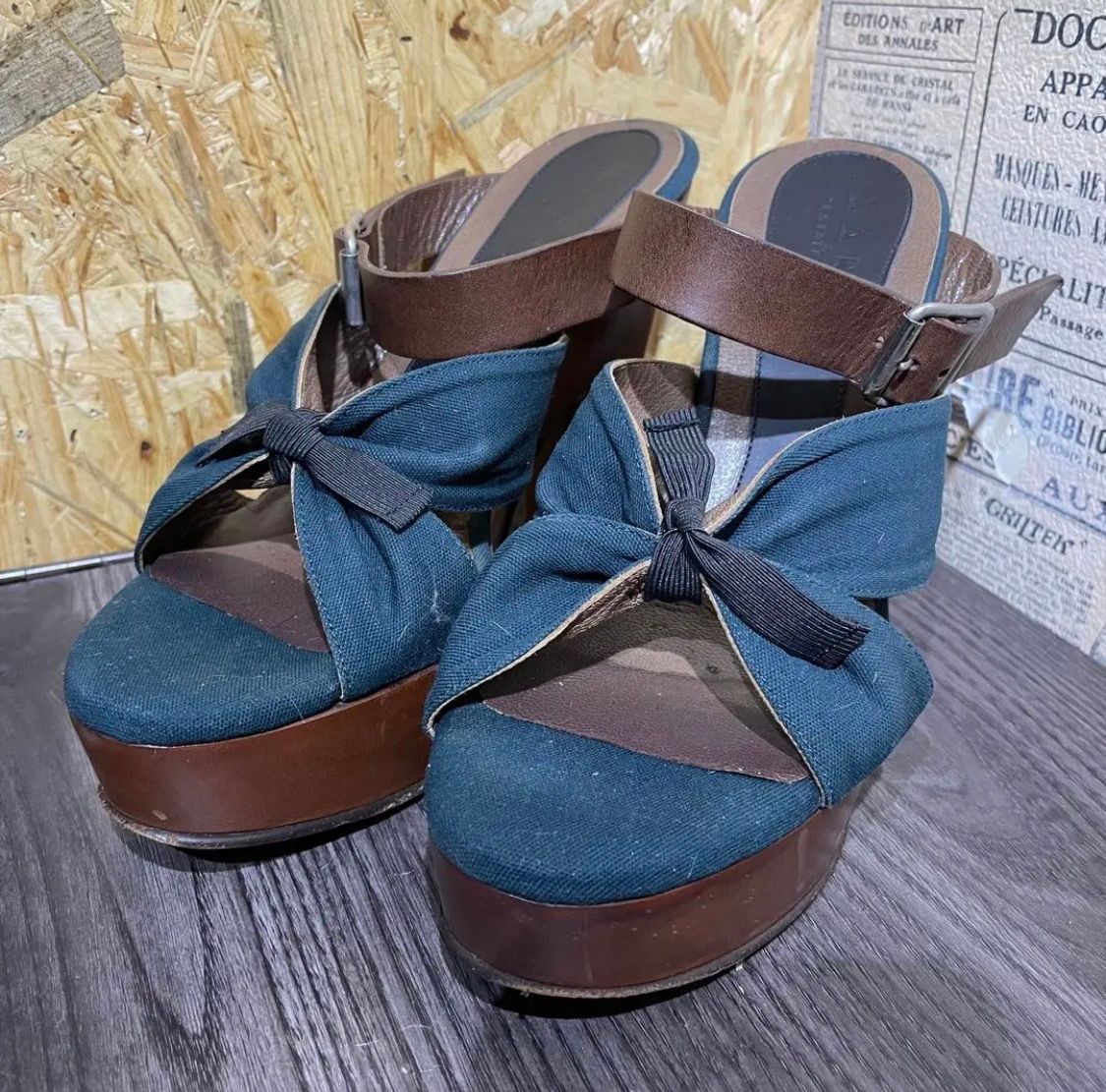 MARNI マルニ サンダル 37 23.0㎝