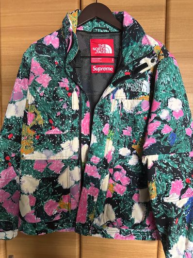 Supreme x The North Face Trekking Convertible Jacket "Flowers"