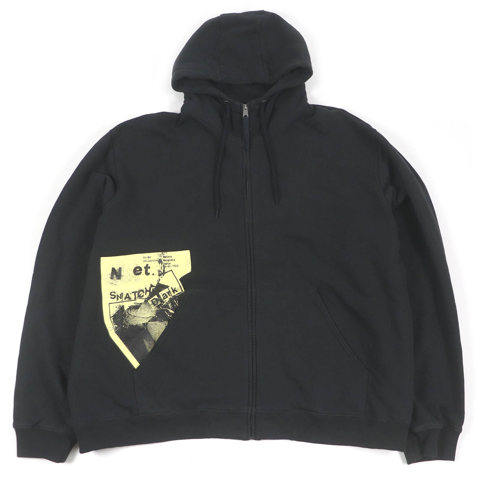 未使用品 メゾンマルジェラ10
 パーカー ブラック メンズ M S50HG0045